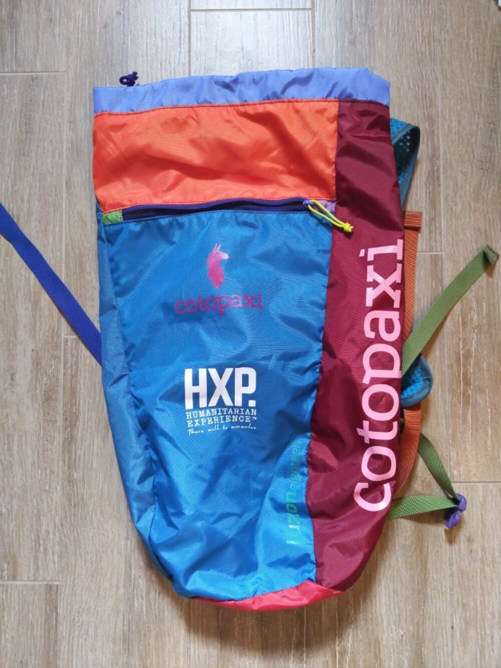 Cotopaxi Luzon Eighteen Multicolor Hiking Backpack w/ logo